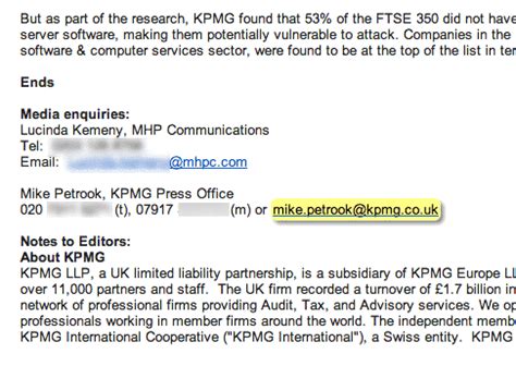 kpmg email address uk
